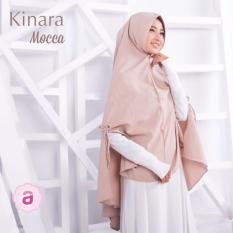 Ukhuwah Hijab Muslimah Syari' Kinara Premium - Mocca