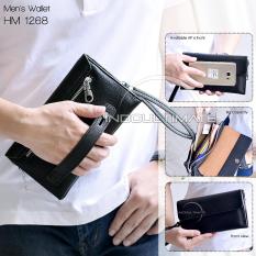 Ultimate Dompet Pria HM-1268 / Dompet Cowok Kartu ATM Panjang Lipat Import Murah