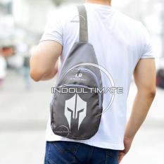 Ultimate Tas Pria TB-01 - Dark Grey / Tas Kerja Selempang / Slempang Import Korea Kecil Batam Traveling Murah