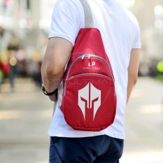 Ultimate Tas Pria TB-01 - Red / Tas Kerja Selempang / Slempang Import Korea Kecil Batam Traveling Murah