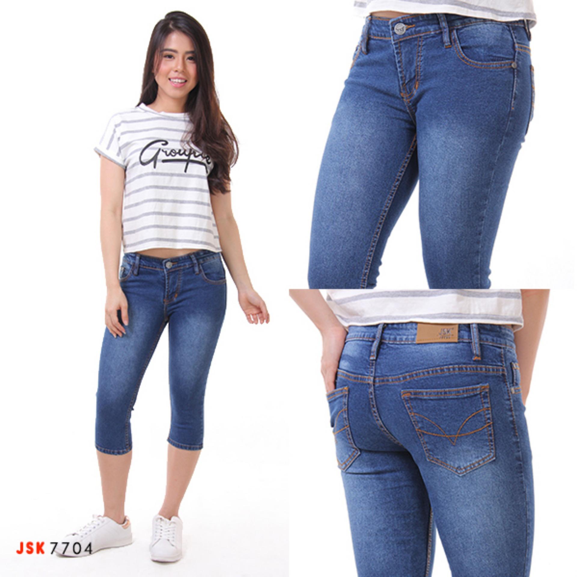ULTIMOSHION - 27-42 CELANA JEANS JSK 7/8 / BIGSIZE / JUMBO