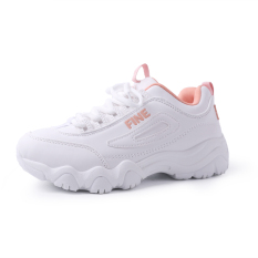 Ulzzang Panggul-Perhatian Modis Korea Gaya Perempuan Angin Yang Super Sepatu Sepatu Sneakers (Merah Muda)