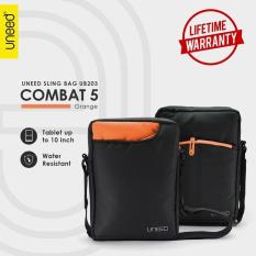 Uneed Combat 5 Tas Selempang Pria Universal / Tas Sling Bag for Tablet 10inch - Water Resistant UB203 - Orange