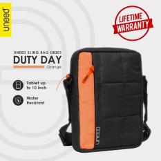 Uneed Duty Day Tas Selempang Pria Universal / Tas Sling Bag Pria for Tablet 10inch - Water Resistant UB201 - Orange