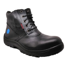 Unicorn 1601 mid boot safety shoes - Black