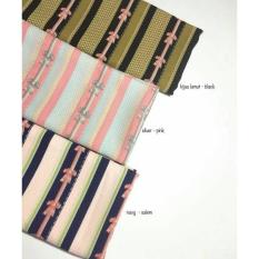 Unik Pashmina / Hijab / Jilbab Instan Mecca 1 (Bubble Motif) Berkualitas
