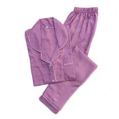 Unik Piyama Mewah Irish Ungu Rayon Baju Tidur Pajamas Wanita Cewek PRA4 Limited