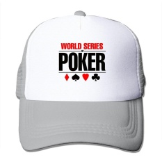 Uniseks Tutup Hitam Dunia Seri dari Poker Tab WSOP Las Vegas Baseball Topi Baseball-Internasional