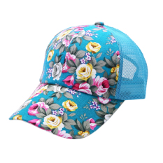 Unisex Pria Wanita Adjustable Topi Bisbol Topi Golf Olahraga Pelindung Matahari Biru-Intl