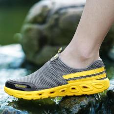 Uniseks Sepatu Rendam Sepatu Trekking Anti Selip Udara Sepatu Olahraga By The Crowd Mendaki Sepatu Lari Bernapas Sepatu Jala wading Sepatu Anti-selip Air Trekking Sepatu Olahraga Luar Ruangan Daki Gunung Sepatu Lari Sepatu Jaring Sepatu Sneakers
