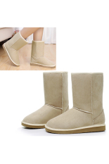 Unisex Winter Warm Snow Setengah Boots Sepatu 6 Warna (Putih)