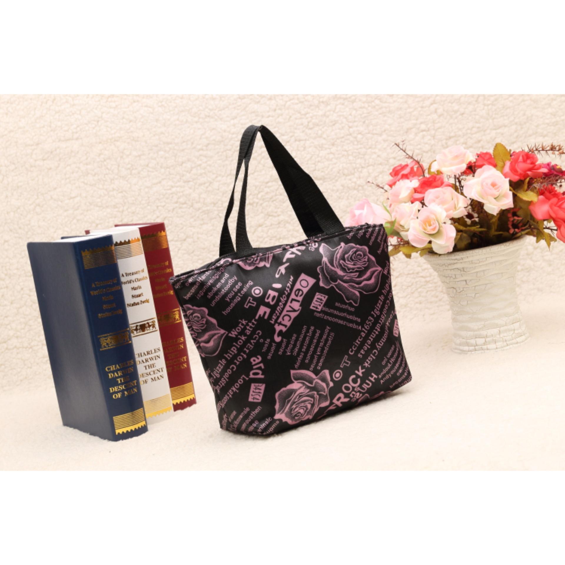 Urbantrendy - Tas kanvas sederhana / Fashion Bag wanita /Tas jinjing / Shopper Bag C06205-M