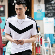 Utara Asli Lengan Bang Pendek Baju Kaos (Putih)
