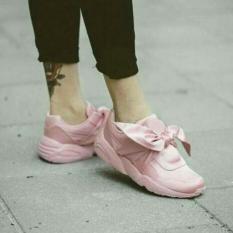 Uwais Shoes-Sepatu Waniita Pita Bow Fenty Simple