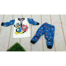 VAJU TIDUR PIYAMA ANAK COWOK LAKI-LAKI MIKI FASHION BRANDED MURAH