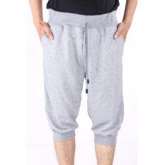 Valatex Celana pendek Jumbo Jogger - Abu muda