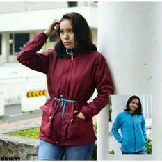 Valco Jaket Parasut Bolak Balik Wanita - Maroon