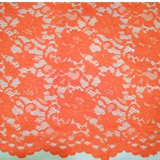 Valueshop Brokat Semi Prancis (Orange)