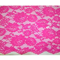Valueshop Brokat Semi Prancis (Pink)