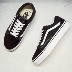 Vans Old Skool pro unisex street low top canvas shoes for men's and women's os skateboarding sneakers Classic black and white