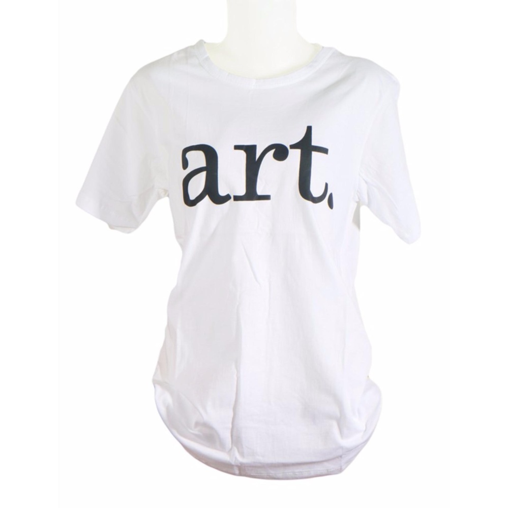 Vanwin - Kaos Cewek / Tumblr Tee / T-Shirt Wanita Art - Putih
