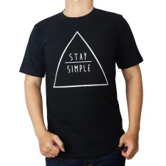 Vanwin - Kaos Pria / T-Shirt Cowok / Tumblr Tee Stay Simple