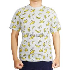 Vanwin - Kaos T-Shirt Distro / kaos Pria / Tshirt Pria / Distro Pria / Baju Pria Premium Banana Pisang - Misty Muda