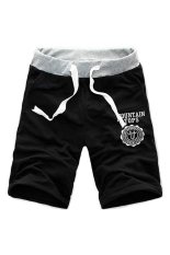Velishy Jogging Sports Pants Bang Pendek Hitam