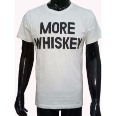 VERICHI- Kaos Sablon Fashion Pria Bahan Cotton Combed Pakaian Harian Untuk Santai Atasan Pria Simple Casual Murah - More Whiskey Misty Muda