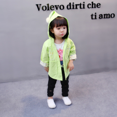 Bayi Korea Gaya Busana Gadis Baru Bayi dan Anak-Anak Jaket Jaket (Hijau Muda) (Hijau Muda)