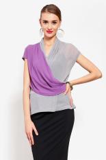 Vesperine Women Clothing Tops Blouses & Shirts Wanita Busana Atasan Blus & Kemeja Multicolor Kombinasi Diskon discount murah bazaar baju celana fashion brand branded