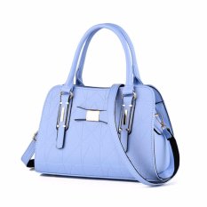 Vicria Tas Branded Wanita - Korean High Quality Bag CH Style - LIGHT BLUE