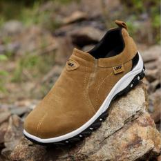 Kemenangan Sepatu Kasual Pria Gerakan Outdoor Hiking SEPATU (Cokelat)-Intl