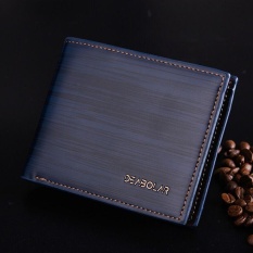 Kemenangan Baru Pria Jual Fashion Bagian Pendek Lron Sisi Youth Multi-fungsi Cross Section Siswa Dompet (Hitam) -Intl