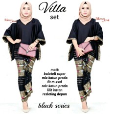 Villa set kebaya batik modern seragam baju kondangan seragam batik kantor