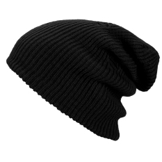 Gaya Antik Unisex Dewasa Pria Wanita Rajutan Musim Dingin Yang Hangat Ski Rajut Kupluk Lembut Padat Topi Crochet Tas untuk Mereka Yang Bertubuh Besar Topi