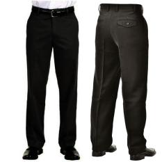 Viral Guido - Celana Panjang Kerja Kantor Pria - Celana Panjang Formal - Reguler Fit / Standart - Bahan Kain Twist - Hitam - Viral Pro