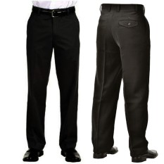 Viral Guido - PROMO - Celana Pria Kerja Formal - Panjang - Standart / Reguler Fit - Bahan Twist / Teflon - Hitam