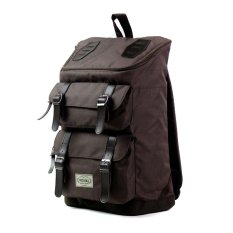 Visval Tas Ransel Laptop Backpack Majestic - Brown