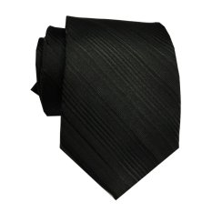 VM Dasi Fashion Slim Hitam - Black Ties