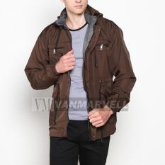 VM Jaket Fashion Parka Bolak Balik 2 in 1 Hijau Army