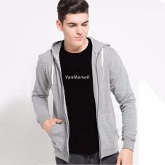 VM - Jaket Polos Basic Fleece Abu Muda