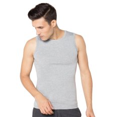 VM Kaos Singlet Pria - Abu Abu