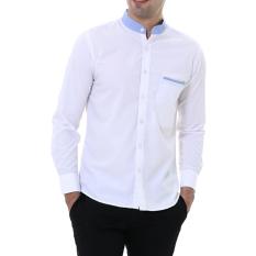 VM Kemeja Krah Shanghai Slimfit Panjang - Long Shirt Mandarin Collar