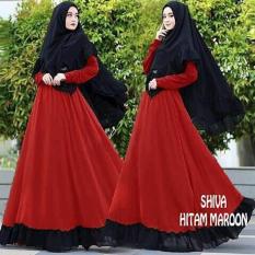 VP SHIVA SYARI BAJU MUSLIM WANITA MAXI GAMIS DEWASA MURAH CEWEK KEKINIAN GROSIR TANAH ABANG