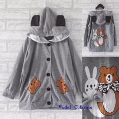 Vrichel Collection Jaket Anak Perempuan Hoodie Fancy
