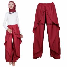 Vrichel Collection Jogger Pants Tely (Maroon)