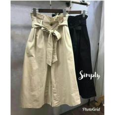 VS PANT KULOT KATIN CELANA WANITA DEWASA MURAH MODIS TERBARU CEWEK KEKINIAN GROSIR TANAH ABANG