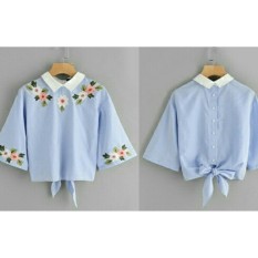 Vshop91jkt - Blouse Wanita Kenisa / Baju Wanita / Kemeja Wanita / Atasan Wanita / Blouse Korea / Atasan Korea / Baju Formal / Baju Formal