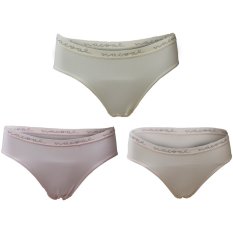 Wacoal IP 3308 Mini Panty Bundle - 3 Buah - Kuning-Krem-Pink